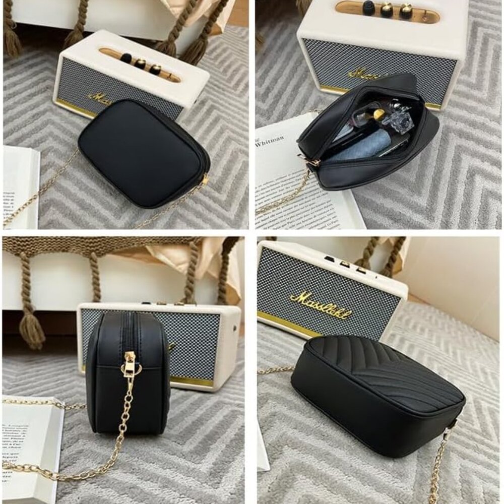 Stylish Multi-Functional Small Purse - Red Crossb… - image 3